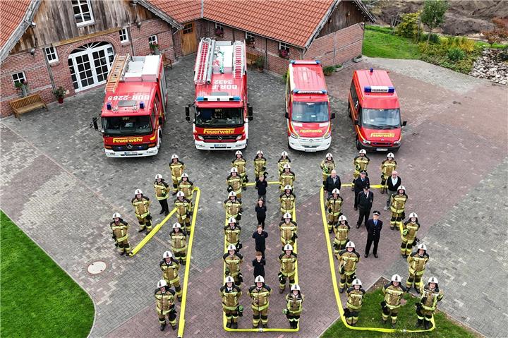 Tag der offenen Tür: Der Löschzug Burlo-Borkenwirthe feiert am 7. Juni sein 100-jähriges Bestehen am Heimathaus in Burlo.