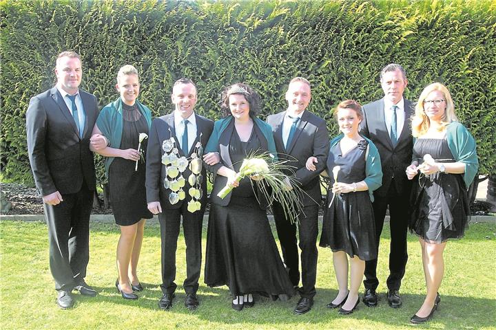 Vor 10 Jahren: Das Königspaar Jessica Gossling und Jürgen Hoppmann.