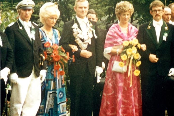Vor 50 Jahren waren Peter Tölke und Monika Günnewig das Königspaar in Maria Veen.