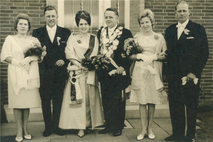 „Wir freuen uns auf Euch!“ Vor 60 Jahren regierten Karl-Heinz Stüting und Eva Maria Günther in Velen.