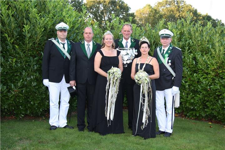 Vor zehn Jahren auf dem Thron: Andreas Böckenberg und Manuela Denne.