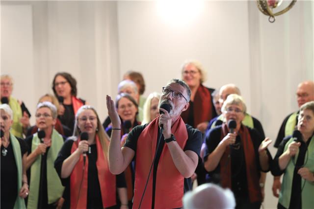Weihnachtliche Atmosphäre mit stimmungsvollen Gospels. Foto:pd