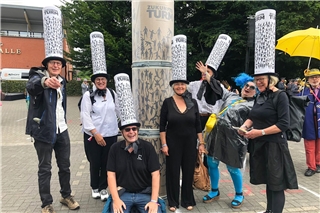 Wie soll sich Borken in den nächsten Jahrzehnten entwickeln? Das Projekt Zukunftsturm bietet bis Ende Mai zahlreiche Veranstaltungen an. Foto: Lisa Kannenbrock