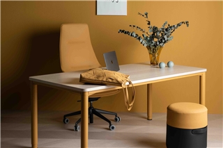 Wohntrend 2026 mit warmen Nuancen, natürlichen Materialien und organischen Formen.Foto: HLC/COLORNETWORK®/Erfurt Tapeten