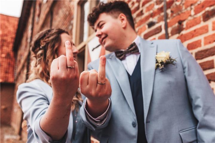 Zweiter Preis für Shirley und Niklas Bleckmann.Foto: Mediamieze / Doreen Heumer